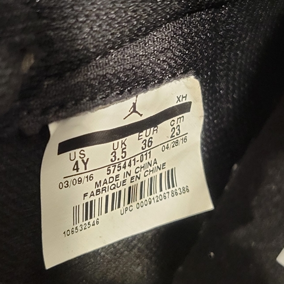 Jordan 1 Retro Yin Yang Black - Picture 9 of 9